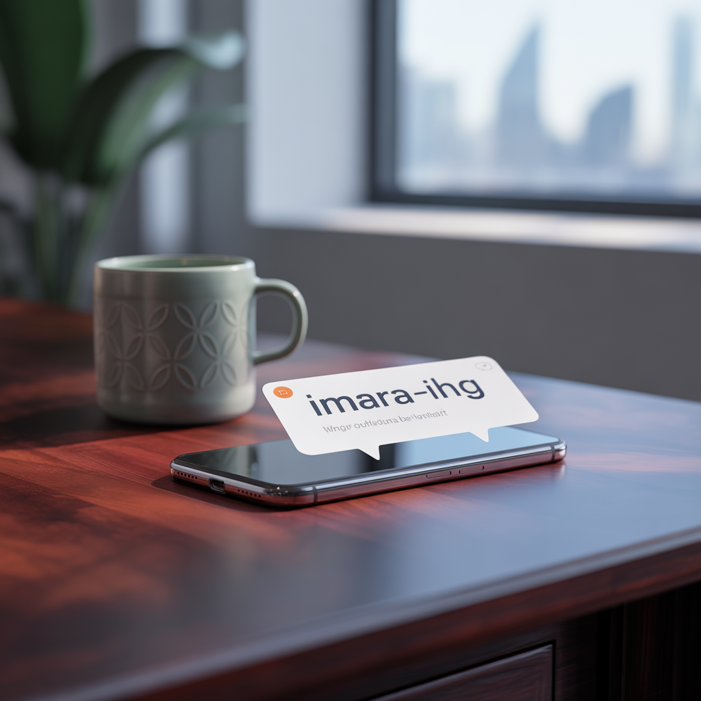 Imara-IHG desk mockup