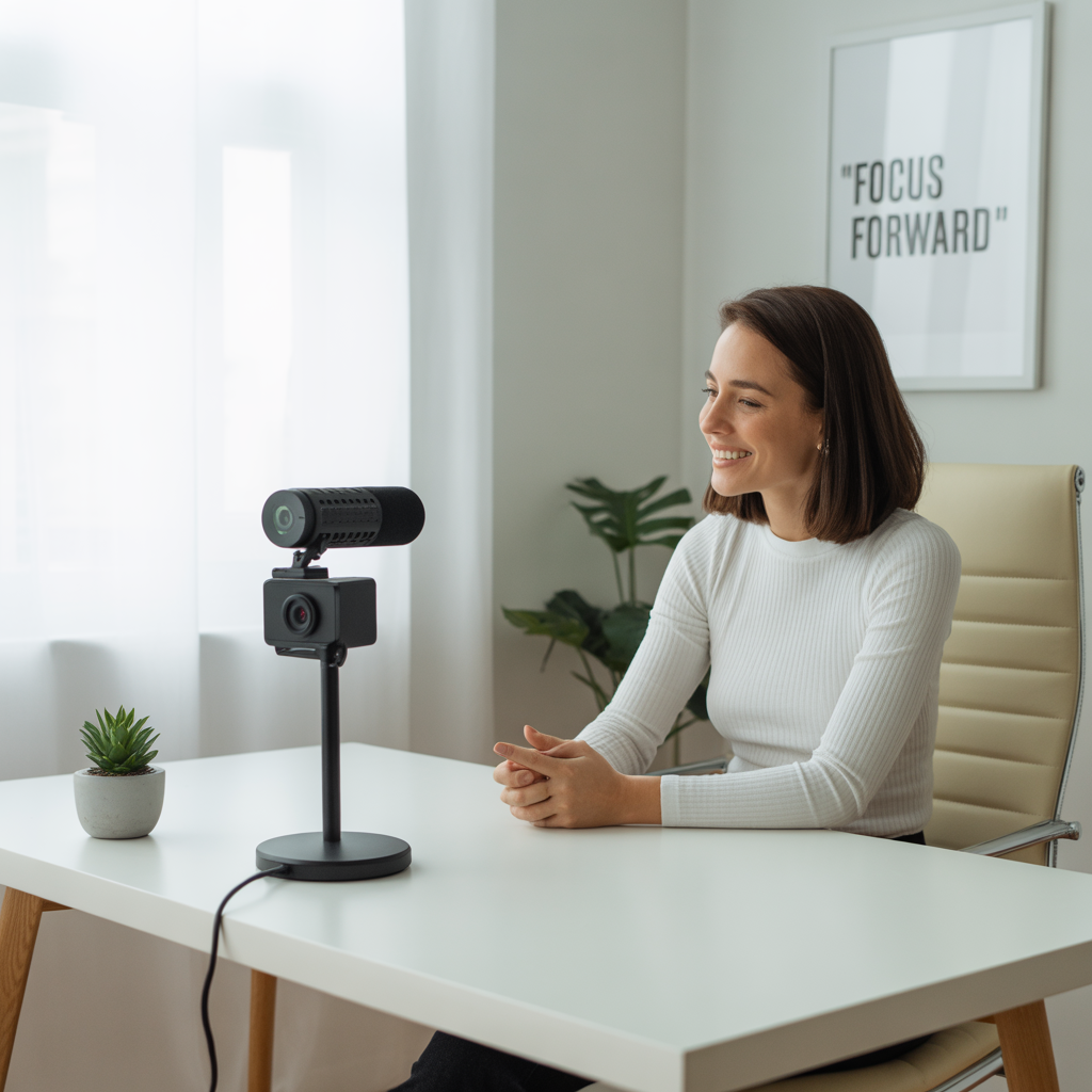 Professional presenting online