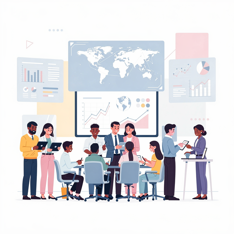 People working together