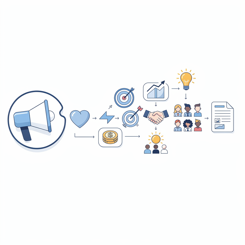 Arrows Pointing to Home