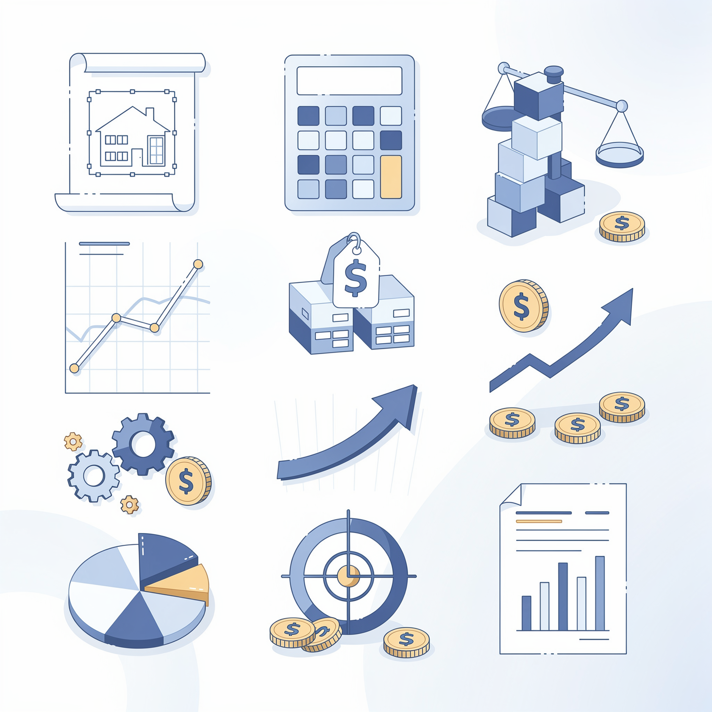 Arrows Pointing to Home