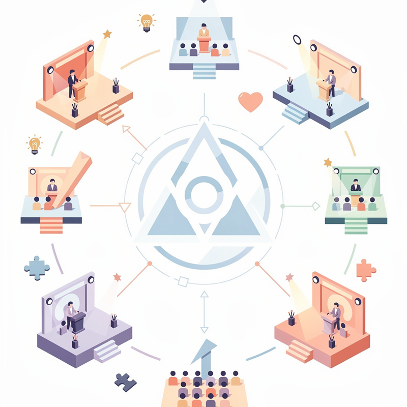 Arrows Pointing to Home