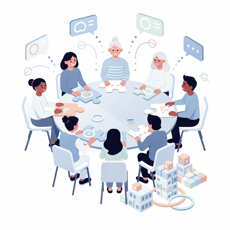 Arrows Pointing to Home