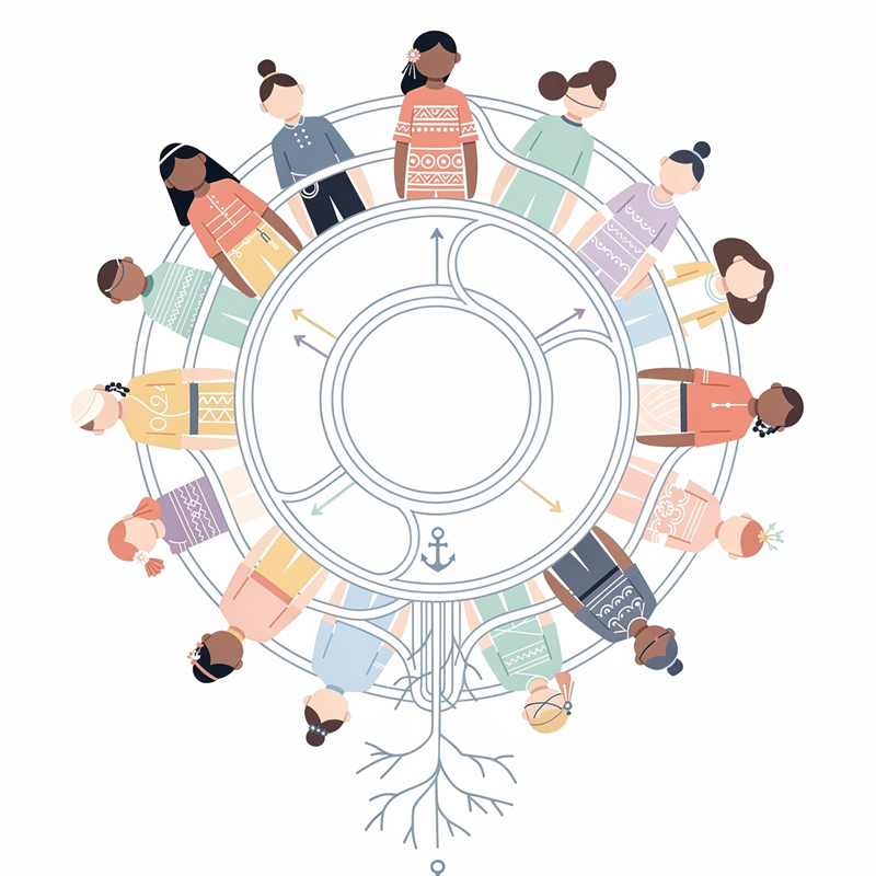 Arrows Pointing to Home