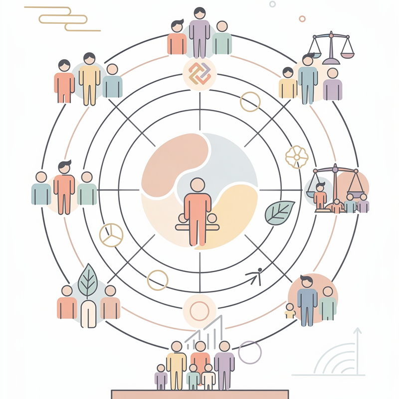 Arrows Pointing to Home