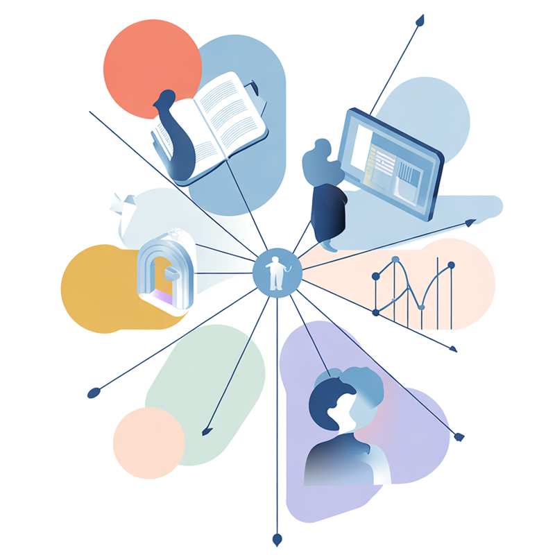 Arrows Pointing to Home