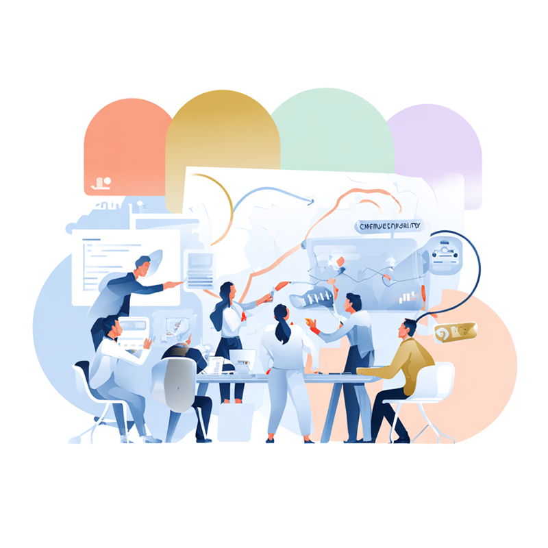 Arrows Pointing to Home