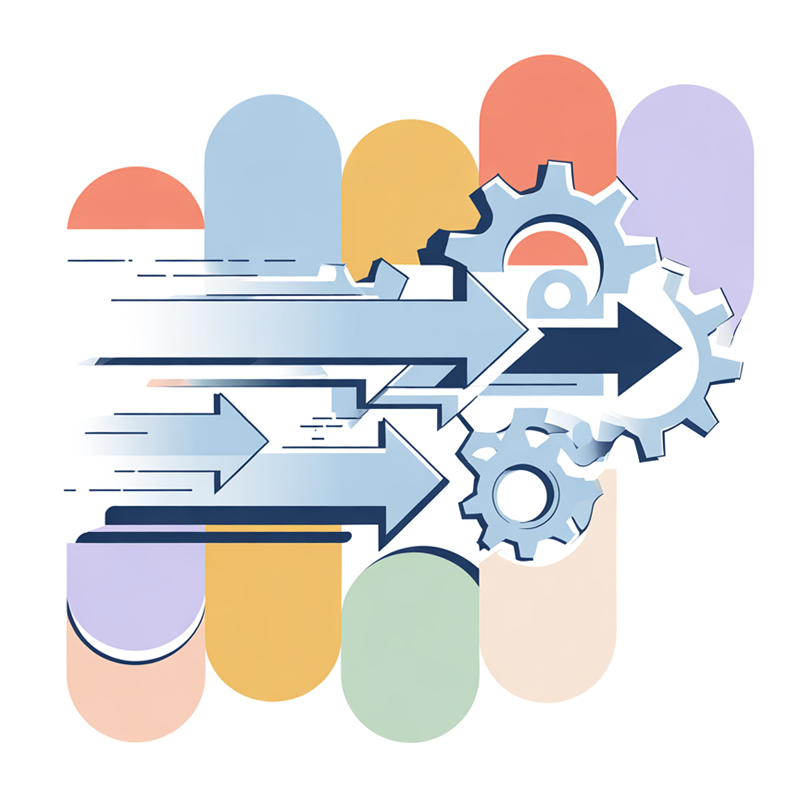 Arrows Pointing to Home