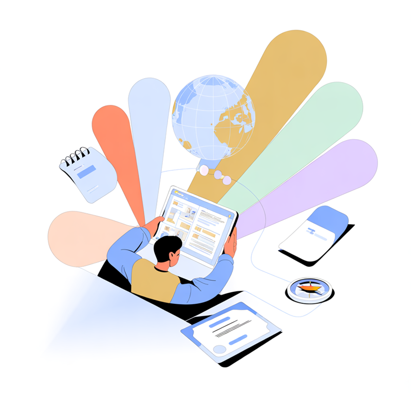 Arrows Pointing to Home